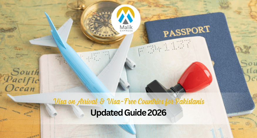 Visa on Arrival & Visa-Free Countries for Pakistanis (2026)